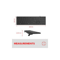 NIALA Keyboard, black - US Layout