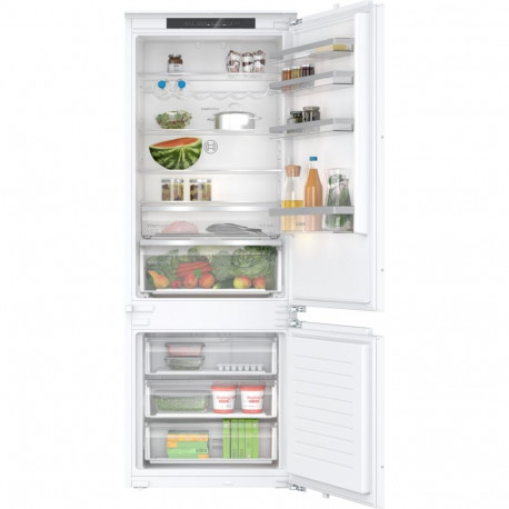 Bosch Serie 4 KBN96VFE0 külmik-sügavkülmik Integreeritav 383 L E Valge