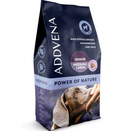 ADDVENA kuiv koeratoit Power of Nature Senior Medium/Large Mono Lamb 10kg