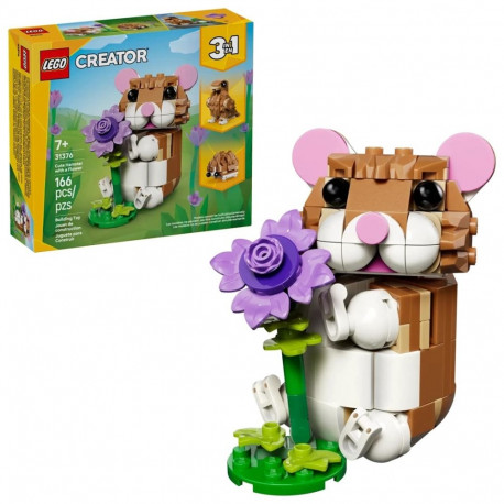 LEGO CREATOR 3 IN 1 31376 armas lilleõiega hamster