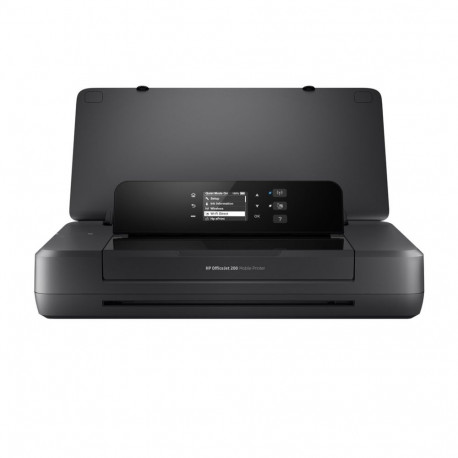 HP mobiilne printer Officejet 200, printimine, eesmise USB-pesa kaudu printimine