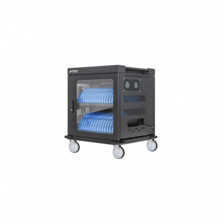 Manhattan 32-bay sülearvutite laadimiskäru AC Adapter (EU), sobiv kõigile sülearvutitele kuni 15.6",