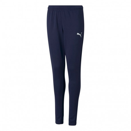 Puma junioride polüestrist treeningpüksid teamRISE 657391 06 152cm, tumesinine