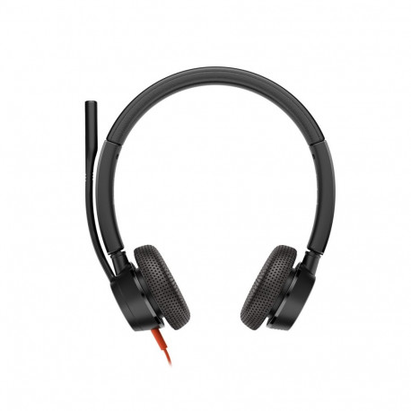 HP Poly Blackwire 3325 Stereo Microsoft Teams Certified USB-C Headset +3.5mm Plug +USB-C/A Adapter
