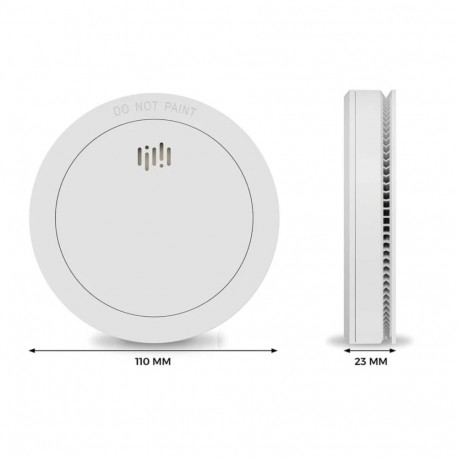 Alecto SD1030 2-Pack Smoke Alarms with 10-Year Battery Life