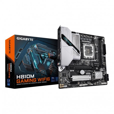 Mainboard|GIGABYTE|1xNumber of M.2 (M) slots|micro ATX|Intel H810|Bluetooth Yes|Wi-Fi Yes|2xSlots|RA