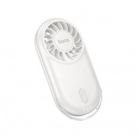 Portable mini fan Hoco HX611 milky white