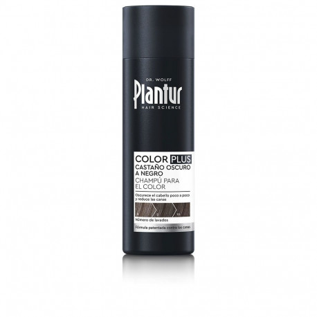 PLANTUR 39 COLOR PLUS värvišampoon, tumedast kastanipruunist mustani 200ml