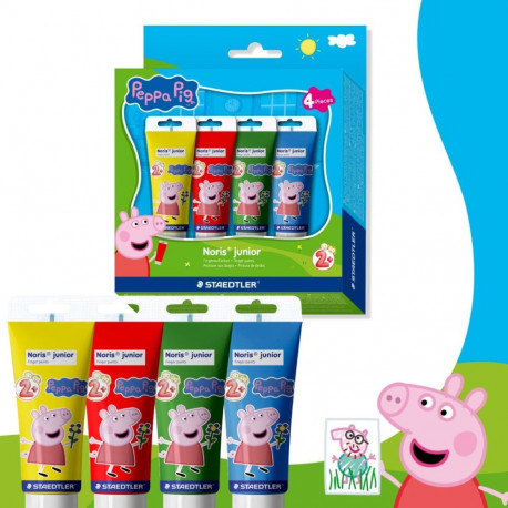 Näpuvärvid Norix Junior Peppa 4tk