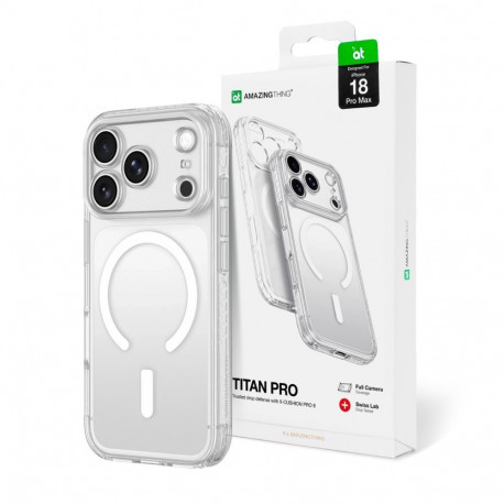 AmazingThing AmazingThing Titan Pro Lens Case for iPhone 18 Pro Max with Camera Cover and Lanyard Mo