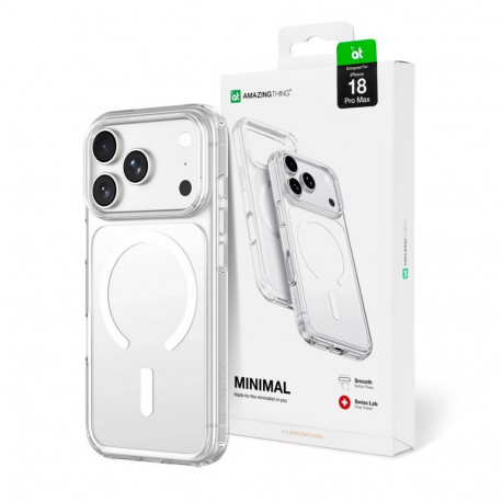 AmazingThing AmazingThing Minimal Mag Drop Proof Case 3 Lens for iPhone 18 Pro Max with Lanyard Moun