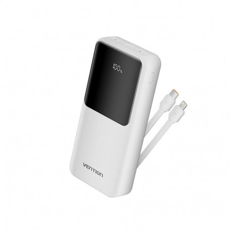 Vention POWER BANK USB 20000MAH 22.5W/WHITE FHPW0