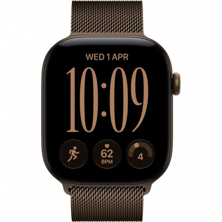 Nutikell Apple Series 12 GPS 42mm, Dark Bronze Aluminium/Dark Bro