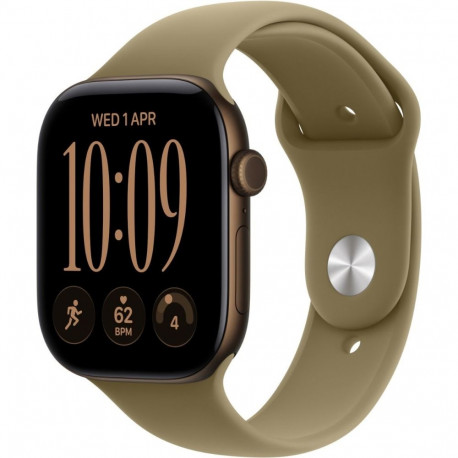 Nutikell Apple Series 12 LTE 46mm, Dark Bronze Aluminium/Olive Sp
