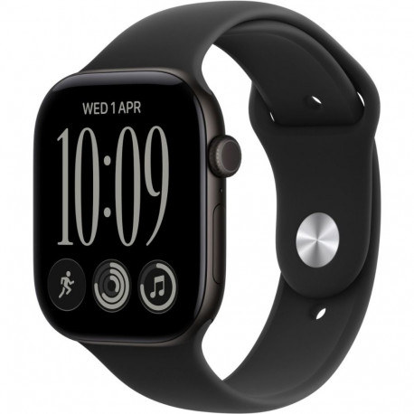 Nutikell Apple Series 12 GPS 42mm, Black Aluminium/Black Sport S/
