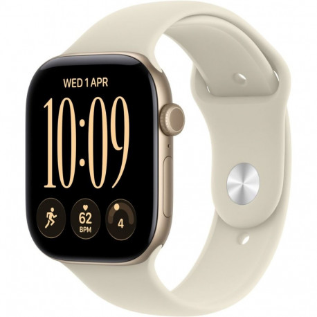 Nutikell Apple Series 12 GPS 42mm, Light Gold Aluminium/Sand Spor