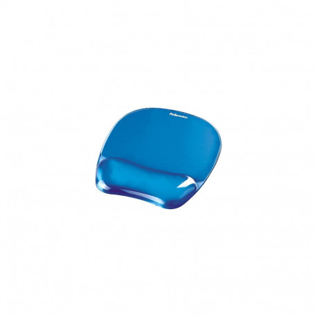 Fellowes hiirematt randmetoega Crystal Gel, sinine