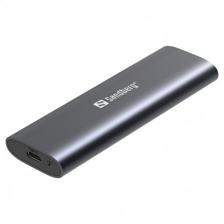Sandberg väline SSD-korpus 136-39 M.2/NVMe SSD-le USB-C 3.2-ga