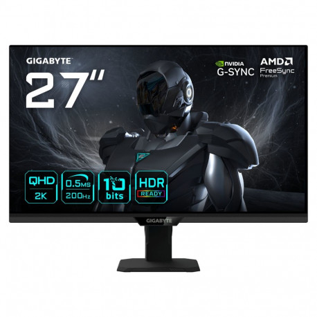 "68,6 cm (27"") 2560 x 1440 Pixel Gigabyte G27Q20T EK 16:9 Quad HD SS-IPS 0,5 ms 200 Hz HDR DisplayP