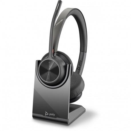 "Poly Voyager 4300 UC Series 4320 - Headset inkl. Ladestation - USB-A"