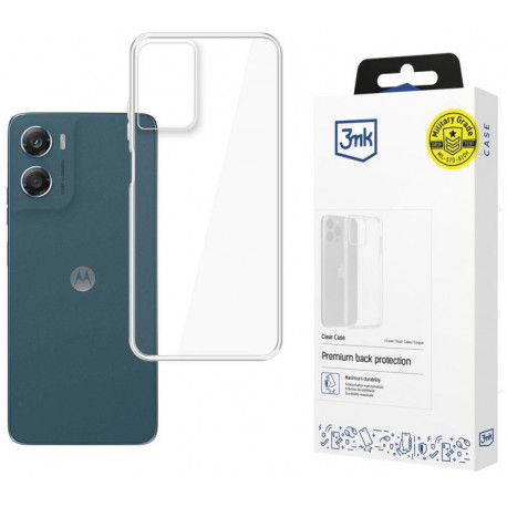3mk case Clear Case Motorola Moto G06 Power, transparent