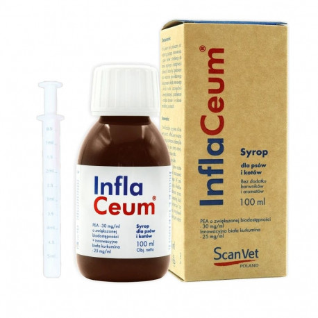 SCANVET InflaCeum toidulisand koertele ja kassidele 100ml