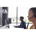 POLY EncorePro 320 with Quick Disconnect Binaural Headset TAA Wired Headband Office/Call Centre USB 