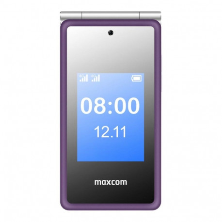 MaxCom Comfort MM835 8.89 cm (3.5") 100 g Purple Senior phone