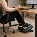 Reguleeritav ergonoomiline lauaalune kontori jalatugi, kõrgendustega, 3 taset