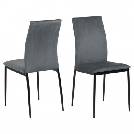 Söögitool DEMINA, tumehall