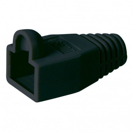 Goobay Strain Relief Boot for RJ45 Plugs black (10 tk)