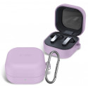Tech-Protect kaitseümbris Silicone Hook Samsung Galaxy Buds4 Pro, lavender