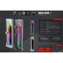 Mars Gaming MCA-GCBW Graphics card support bracket ARGB / White