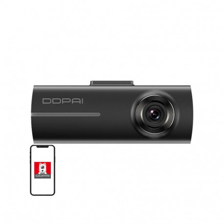 DDPAI N1 Dual Dash cam WiFi 1296p + Rear camera 1080p