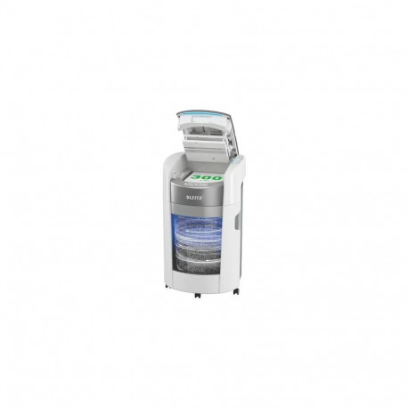 Leitz paberipurustaja 80420000 IQ Optimax AutoFeed 300, P4, 300 lehte, 25-liitrine jäätmekast
