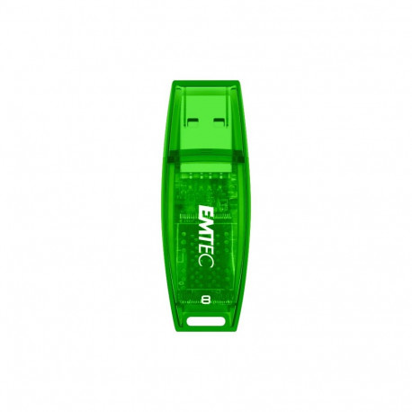 Emtec USB-mälupulk C410 Color Mix - Candy Jar 2.0 8GB USB Type-A, sinine, roheline, lilla, punane, k