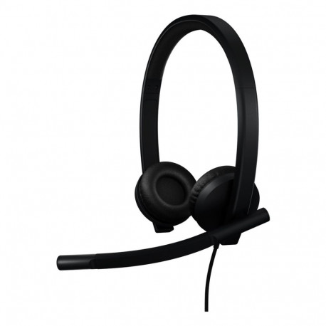 Logitech peakomplekt H570E juhtmega peavõruga kontori-/kõnekeskuse USB Type-C, must