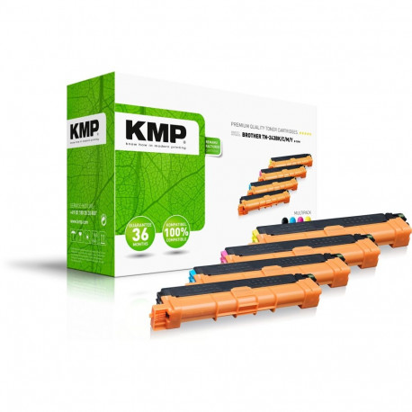 KMP 1268,0005 toner cartridge 4 pc(s) Compatible Black, Cyan, Magenta, Yellow