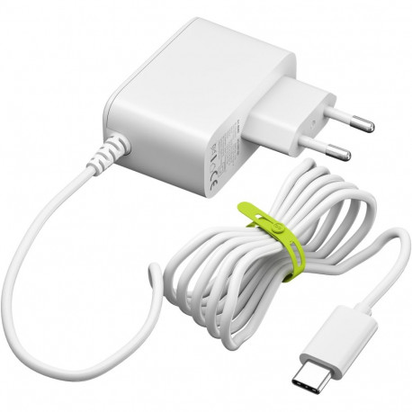 Goobay Power Supply for Raspberry Pi 5, 27 W, GaN, white