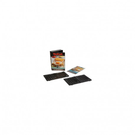 TEFAL XA800112 Toasted sandwich plates for SW852 Sandwich maker, Black