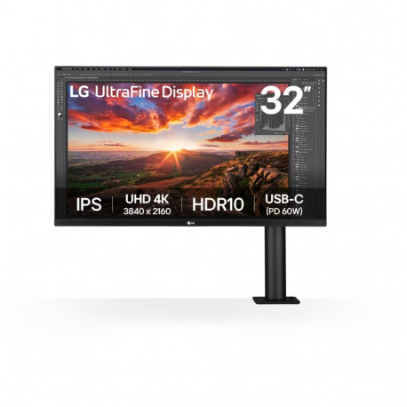 LG 32UN880K-B | 32 " | IPS | 16:9 | 60 Hz | 5 ms | 3840 x 2160 pixels | 350 cd/m | HDMI ports quanti