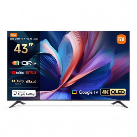 Xiaomi Smart TV A Pro 2026 43 109 cm 4K UHD (2160p) Google TV Black