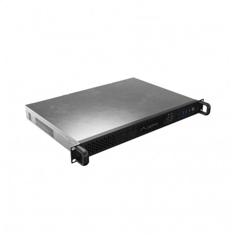 Lanberg Rackmount server chassis ITX 300/10 19"/1U | SC01-3001-10B | Black