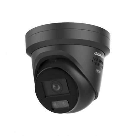 Hikvision DS-2CD2387G3-LIS2UY/SL(2.8mm)/BLACK 8MP ColorVu Smart Hybrid Light Turret IP Camera,2.8mm,