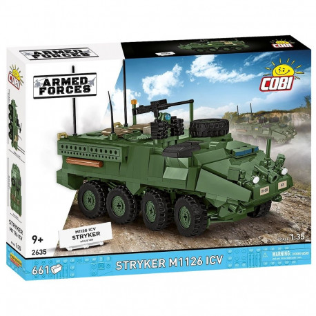 Blocks klotsid Stryker M1126 ICV, 661 klotsi