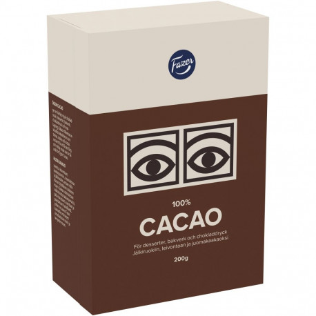 FAZER Kakaopulber 100% 200g