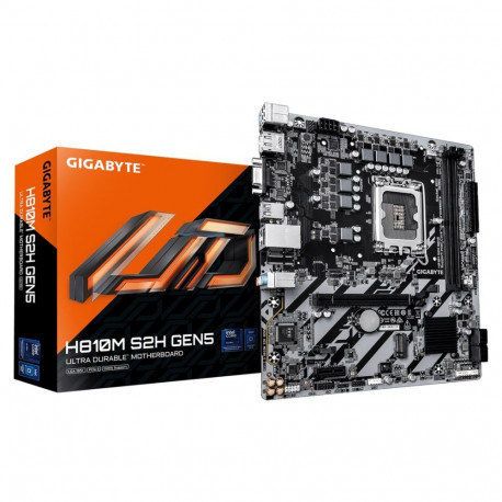 GIGABYTE emaplaat H810M S2H GEN5 – Intel Core Ultra (Series 2) CPU-d, 4+1+2-faasiline VRM, kuni 6400