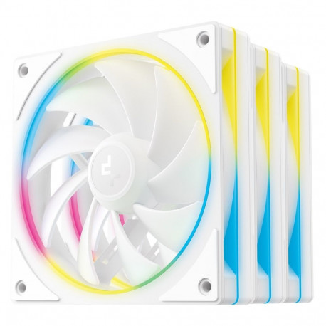 DeepCool FL12 SE WH 3-in-1 Computer case Fan 12 cm White 3 pc(s)