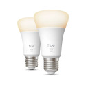 Philips Hue W 810 A60 2P EU | E27 | 7 W | Warm white to cool white light | Bluetooth, Zigbee