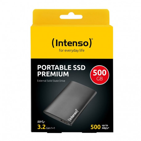 SSD USB3.2 500GB External/BLACK INTENSO